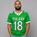 Custom Name And Number Tulane Green Wave x Mardi Gras 2026 Football Jersey for College Football Fans