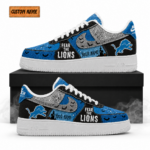 Custom-Name-Detroit-Lions-Fear-The-Lions-Halloween-Shoes-Sneakers-for-Football-Fans-2.png