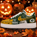 Custom Name Green Bay Packers Fear The Commanders Shoes Sneakers for Football Fans
