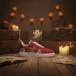 Custom Name Kansas City Chiefs Fear The Commanders Shoes Sneakers for Football Fans