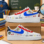 Custom Name Milwaukee Brewers x Back To School Shoes Sneakers for Baseball Fans