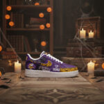 Custom Name Minnesota Vikings Fear The Commanders Shoes Sneakers for Football Fans
