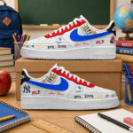 Custom Name New York Yankees x Back To School Shoes Sneakers for Baseball Fans