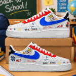 Custom Name San Diego Padres x Back To School Shoes Sneakers for Baseball Fans