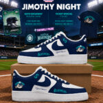 Custom Name Seattle Mariners Jimothy Night 2026 Shoes Sneakers for Football Fans