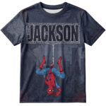 Custom Name Spider-Man Web-Slinging Hero Shirt For Hero Fans
