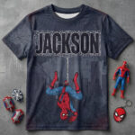 Custom Name Spider-Man Web-Slinging Hero Shirt For Hero Fans