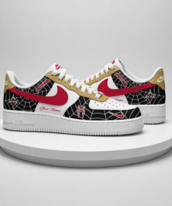 Custom Name Spider-Man x Las Vegas Aces Shoes Sneakers For Basketball Fans