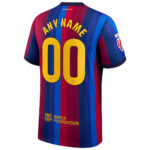 Custom Name and Number Barcelona 2026 Home Match Soccer Jersey for Soccer Fans