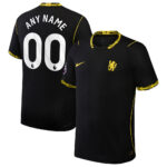 Custom Name and Number Chelsea 2026-2027 Away Stadium Black Soccer Jersey for Soccer Fans
