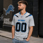 Custom Name and Number Detroit Lions Rivalries 2026 Defend The Den Football Jersey for Football Fans