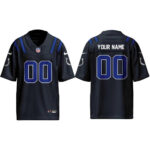 Custom Name and Number Indianapolis Colts Anvil Strike Rivalries 2026 Football Jersey for Football Fans