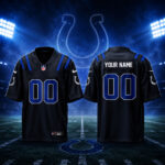 Custom Name and Number Indianapolis Colts Anvil Strike Rivalries 2026 Football Jersey for Football Fans