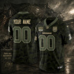 Custom Name and Number Tampa Bay Buccaneers Salute to Service 2026 Football Jersey for Football Fans