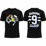 Custom Number Chicago Sky Natasha Cloud 2026 Graphic Shirt for Basketball Fans