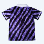 Custom Number Godzilla Purple Soccer Jersey for Godzilla and Soccer Fans