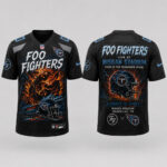 Custom Number Tennessee Titans x Foo Fighters Live At Nissan Stadium 2026 Football Jersey for Football and Rock Music Fans
