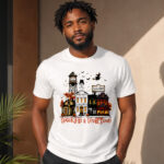 Custom Number Zip Code Spooky in a Small Town 65340 Halloween Shirt
