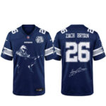 Dallas Cowboys x Zach Bryan With Heaven On Tour 2026 Football Jersey for Football and Country Music Fans