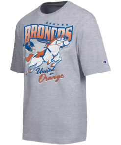 Denver Broncos x Maximus United Orange 2026 Graphic Shirt for Football Fans