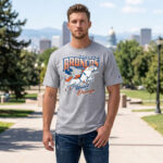 Denver Broncos x Maximus United Orange 2026 Graphic Shirt for Football Fans