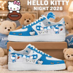 Detroit Lions x Hello Kitty Night 2026 Blue Shoes Sneakers for Football Fans