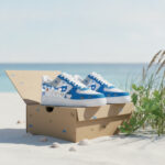 Detroit Lions x Hello Kitty Night 2026 Blue Shoes Sneakers for Football Fans