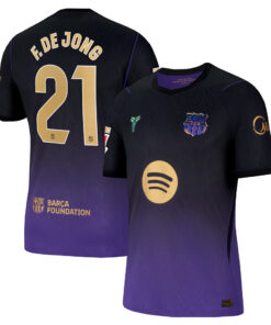 Frenkie de Jong Barcelona 2026 Away Match Soccer Jersey for Soccer Fans