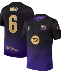 Gavi Barcelona 2026 Away Stadium Soccer Jersey for Soccer Fans