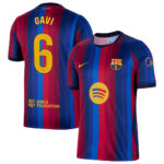 Gavi Barcelona 2026 Home Stadium Soccer Jersey for Soccer Fans