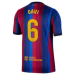 Gavi Barcelona 2026 Home Stadium Soccer Jersey for Soccer Fans