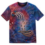 Grateful Dead Inspired Skeleton Hands Graphic Shirt for Grateful Dead Fans