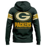 Green Bay Packers Rivalry 2026 Making History Since 1919 Graphic Hoodie for Football Fans
