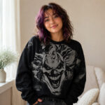 Halloween Horror Nights 2026 Icons Graphic Sweater for Horror Fans