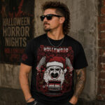 Halloween Horror Nights 2026 Killer Santa Graphic Shirt for Horror Fans