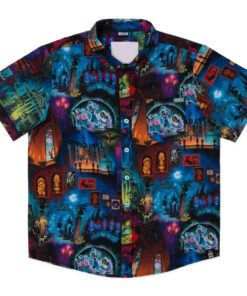 Haunted Mansion 999 Happy Haunts Halloween 2026 Hawaiian Shirt