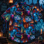 Haunted Mansion 999 Happy Haunts Halloween 2026 Hawaiian Shirt