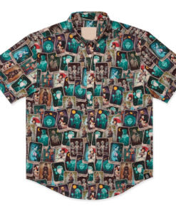 Haunted Mansion Deck of the Dead Halloween 2026 Hawaiian Shirt