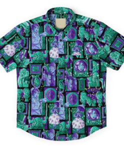 Haunted Mansion Haunted Houseguests Halloween 2026 Hawaiian Shirt