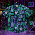 Haunted Mansion Haunted Houseguests Halloween 2026 Hawaiian Shirt