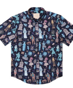 Haunted Mansion Room for One More Halloween 2026 Hawaiian Shirt