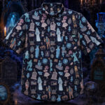 Haunted Mansion Room for One More Halloween 2026 Hawaiian Shirt