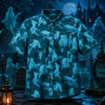 Haunted Mansion Spirit Soirée Halloween 2026 Hawaiian Shirt