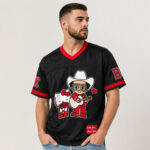 Hello Kitty x Bruno Mars Romantic Tour 2026 Football Jersey for Hello Kitty and Bruno Mars Fans