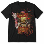 Horror Clown Popcorn Treats Graphic Shirt