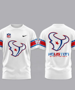 Houston Texans 2026 By The H For The H Rivalry Graphic Shirt for Football Fans