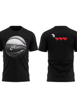 Indiana Fever Gradient Basketball Graphic Shirt for Basketball Fans