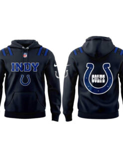 Indianapolis Colts Anvil Strike Rivalries 2026 Graphic Hoodie for Football Fans