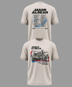 Jason Aldean Songs About Us Tour 2026 Graphic Shirt for Country Music Fans