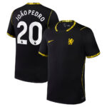 João Pedro Chelsea 2026-2027 Away Stadium Black Soccer Jersey for Soccer Fans